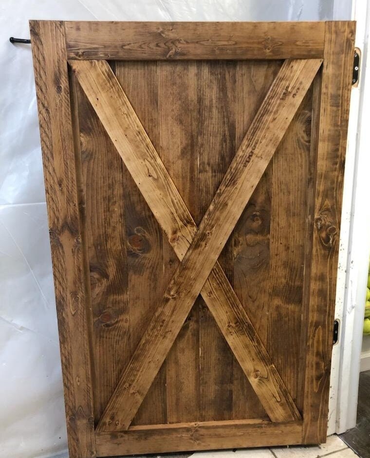 Farmhouse Wooden Baby Gate or Pet Gate Custom Made