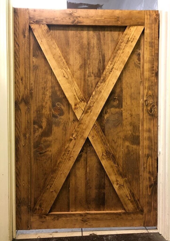 Farmhouse Wooden Baby Gate or Pet Gate Custom Made